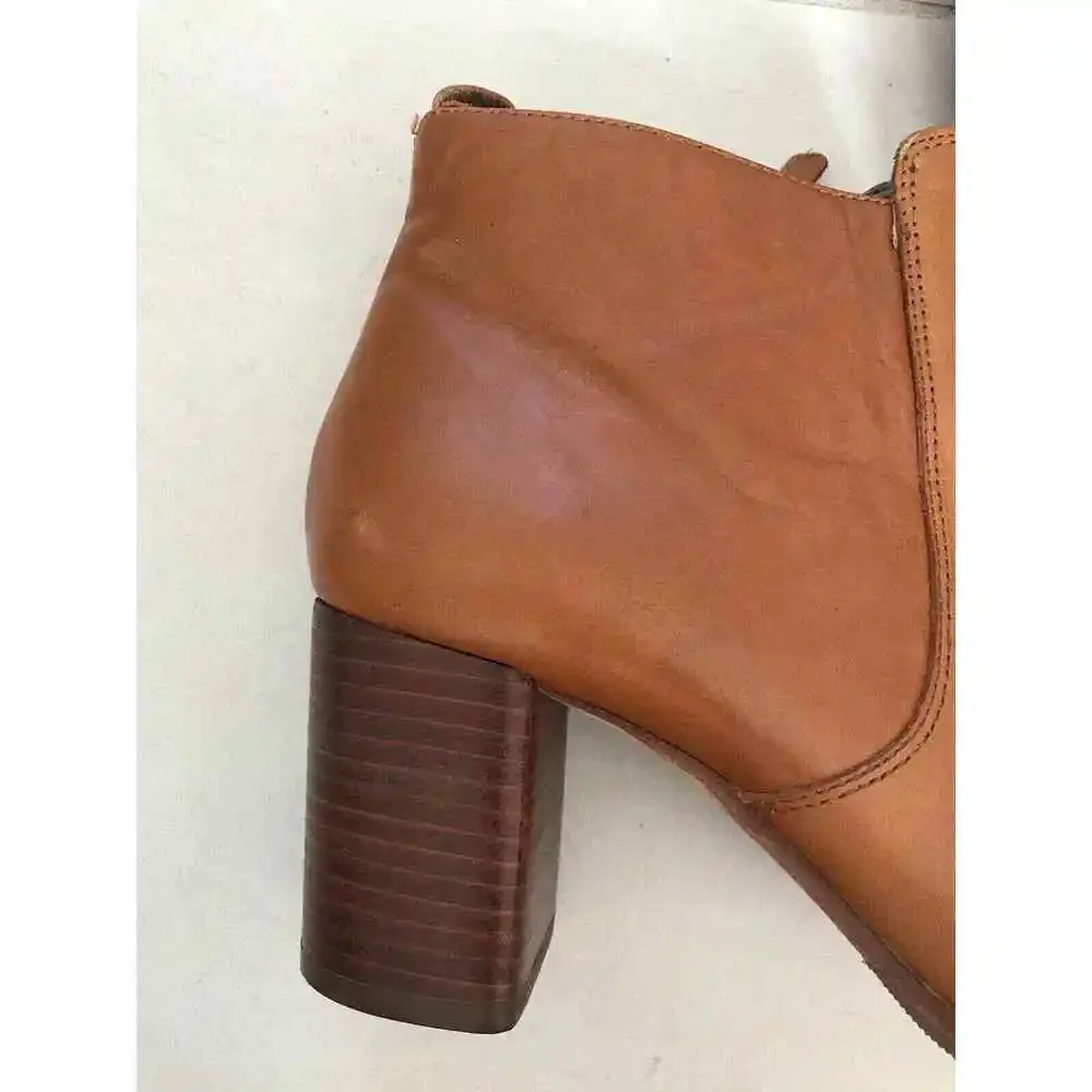 Talbots leather ankle